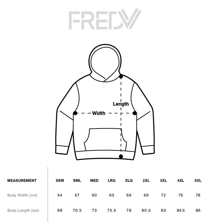 product size guide